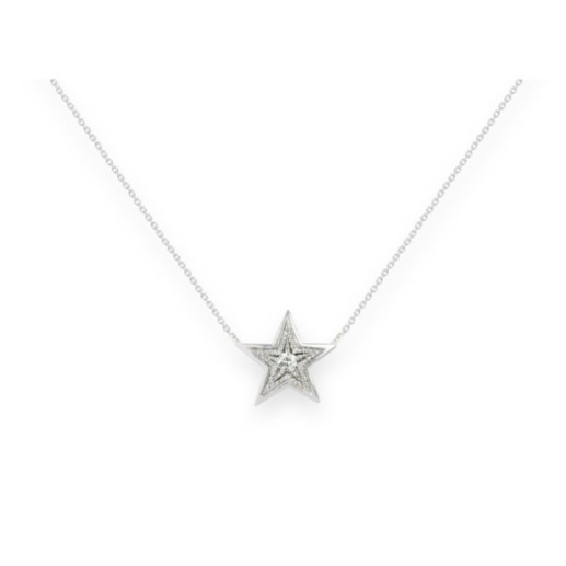 Collar Estrella Mini Details - Collares de Diamantes