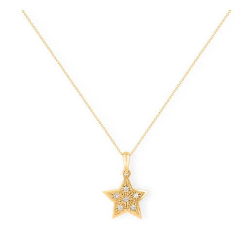 Collar Estrella Mini Details - Colgantes de Diamantes