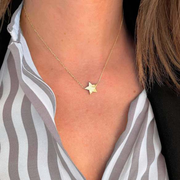 Collar Estrella Bombé - Collares de Diamantes