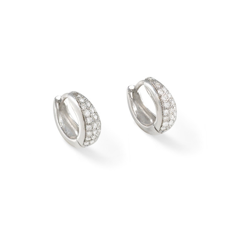Pendientes Diamantes Minimal - Boucles d'oreilles mariées