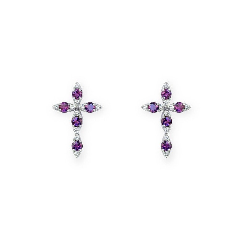 pending Cruz - Colored Gemstone Earrings