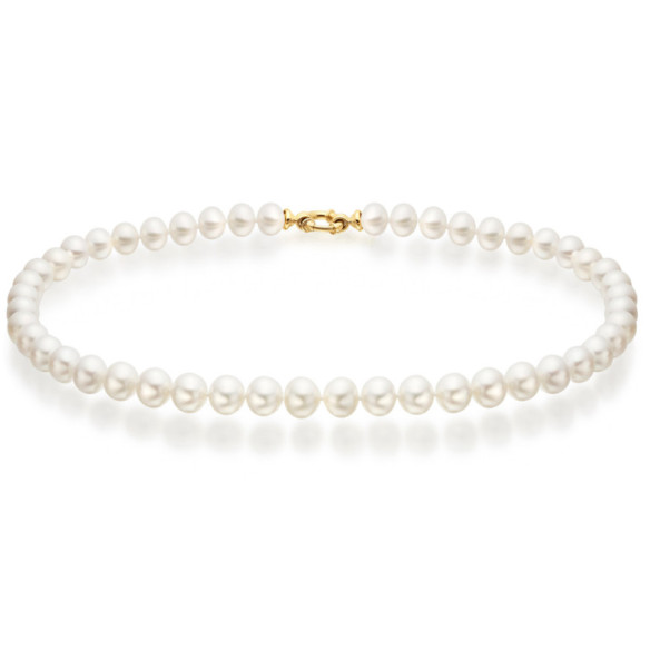 Cultured Pearl Necklace 8.5mm to 9mm - Necklaces