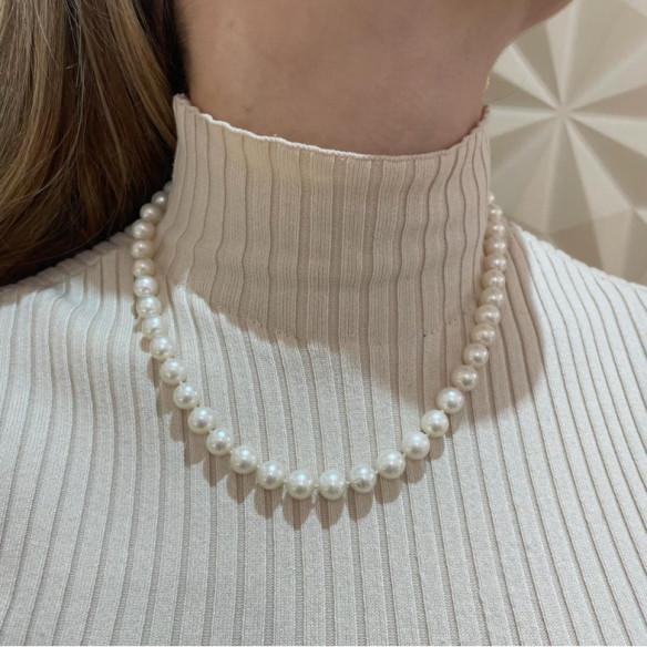 Collar Perlas 8.5-9mm Natural Cultivadas - COLARES