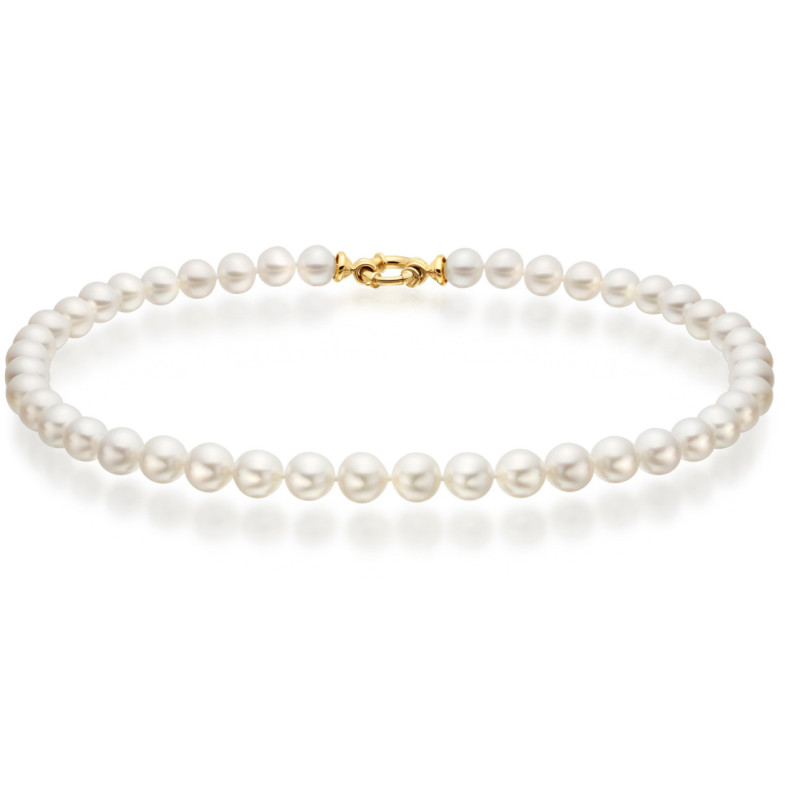 Collar Perlas 9-9.5mm Cultivadas Naturales - Colliers de perles