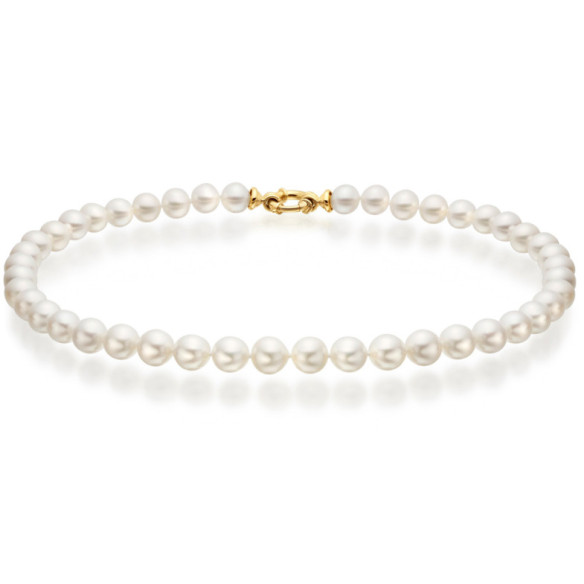 Collar Perlas 9-9.5mm Cultivadas Naturales - Pearl-Halsketten