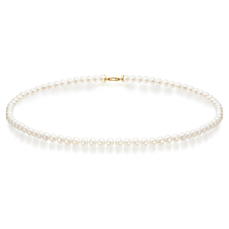 Cultured Pearl Necklace 5mm to 5.5mm - Pearl necklaces