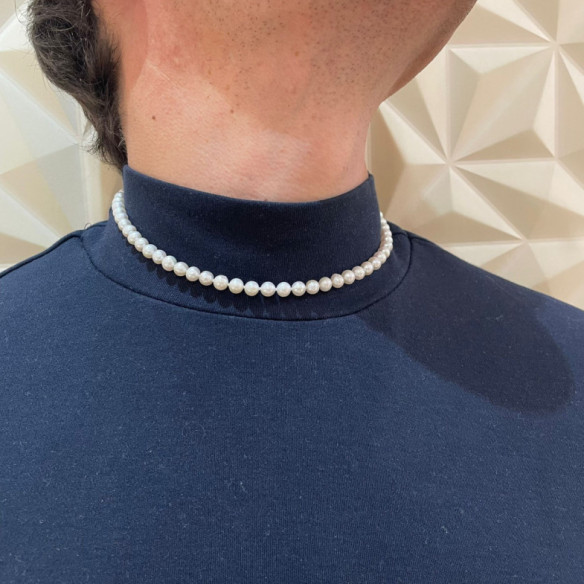 Collar Perlas 6-6.5mm Cultivadas Naturales - Colliers de perles