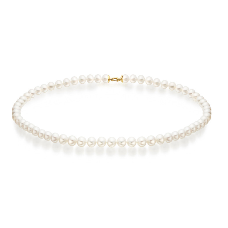 Collar Perlas 6-6.5mm Natural Cultivadas 43cm - COLLARES