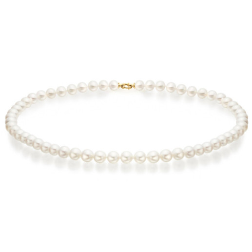 Collar Perlas 7-7.5mm Cultivadas Naturales - Collane perla