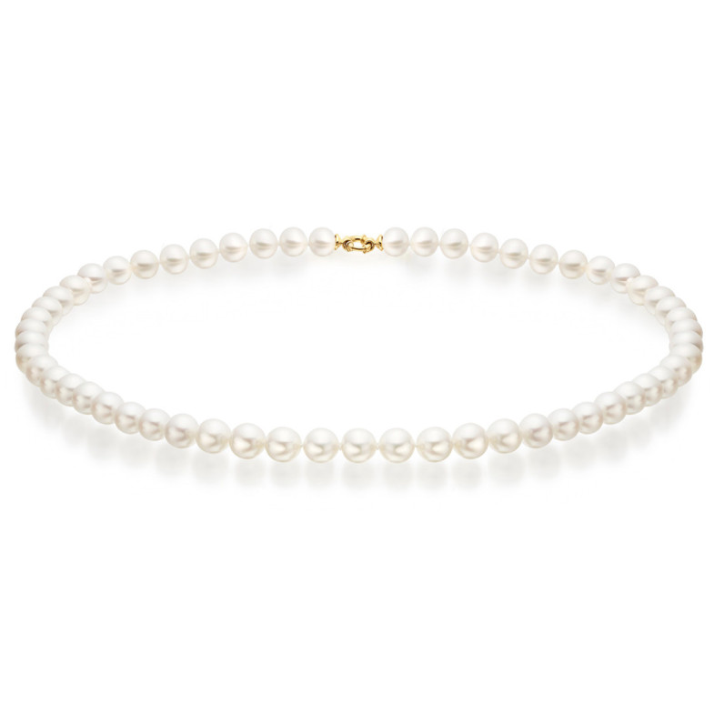 Cultured Pearl Necklace 7mm to 7.5mm - Pearl necklaces