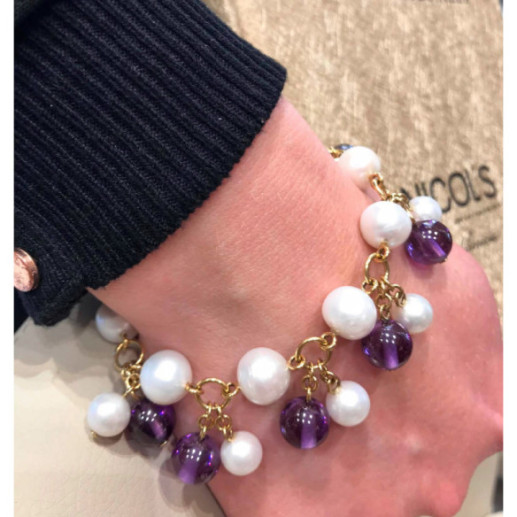 Pérolas senhora pulseira - Pulseiras de pérola 2