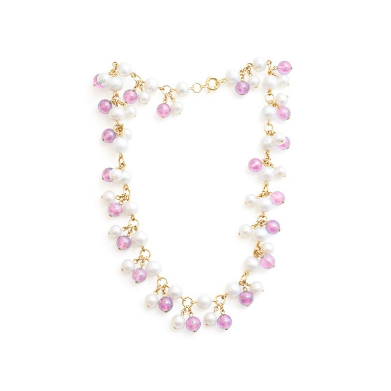 Nicol Lady Pearls Necklace - Necklaces Other Color Stones