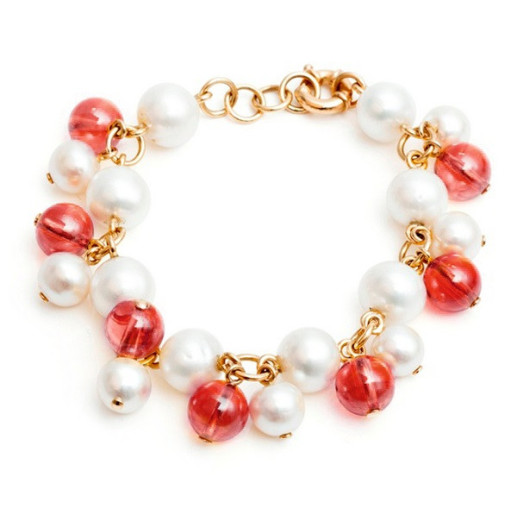 Pulseira Pérolas e Quartzo Pérolas Senhora - Pulseiras de pérola