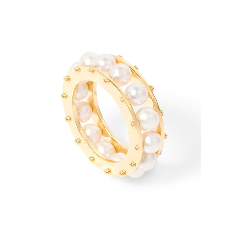 Anillo Perlas Art Decó - diseños actuales