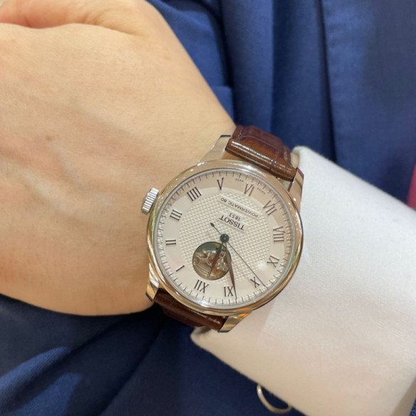 Tissot Le Locle Powermatic 80 Open Heart - Tee classique