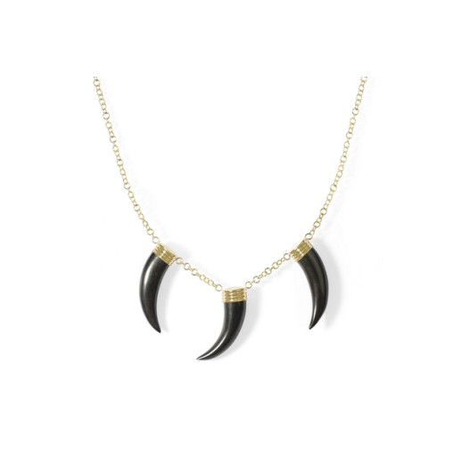 Collar Colmillos Corazón Salvaje - COLLIERS