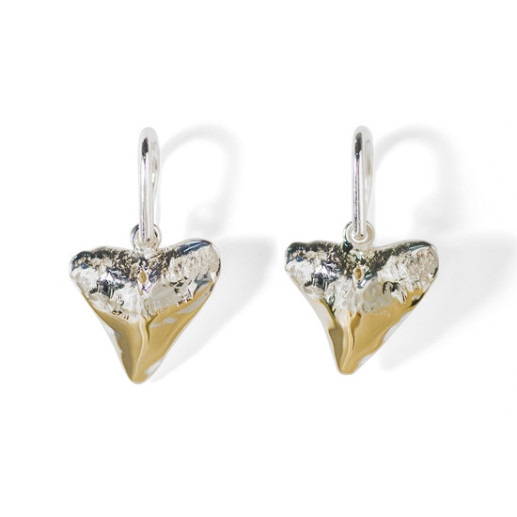 Pendientes Colmillo Tiburón Shark Jaw - cortos