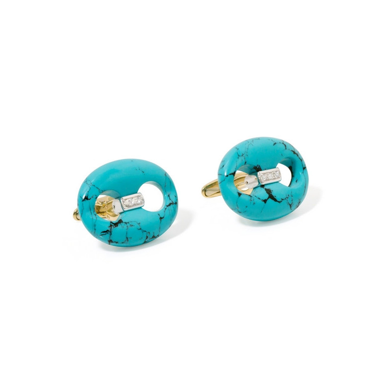 Twins Diamantes e Calabrote Turquesa - Gêmeos de casamento