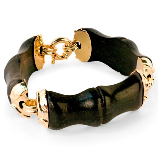 Pulsera Oro Bambú - PULSERAS