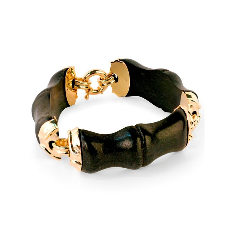 Pulsera Oro Bambú - PULSERAS