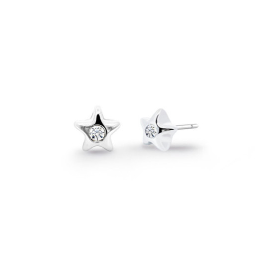 Pendientes Diamantes Estrella 0.16Ct - Pendientes de Novia