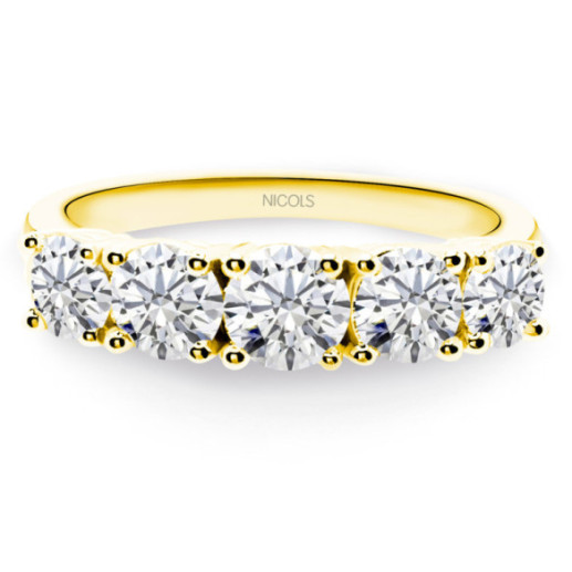 Anillo Diamantes Eloise 1.50 Oro Amarillo - Brillant