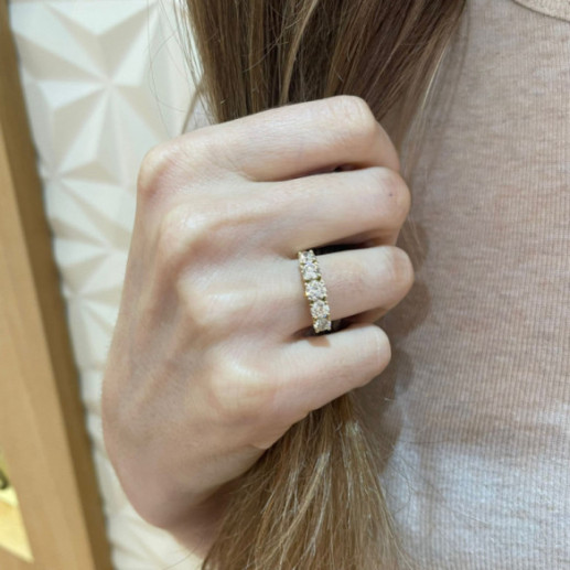 Anillo Diamantes Eloise 1.50 Oro Amarillo - Brillante 2