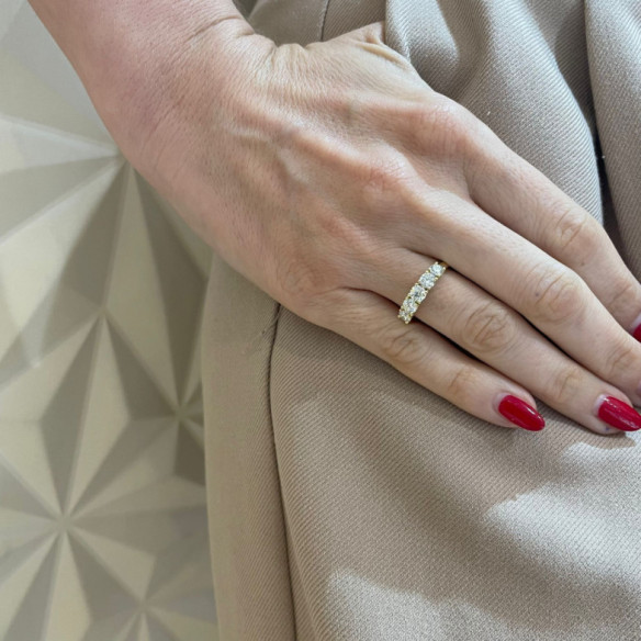 Eloise Diamantring 1.20 Gelbgold - RINGE