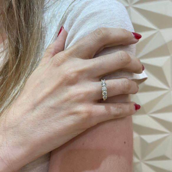 Diamond Ring ELOISE 0.95 - Rings