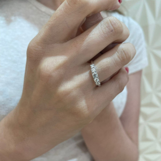Eloise 0.55 Weißgold - Diamant Tresks 2