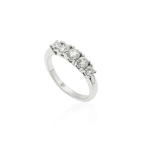 Eloise 0.55 Weißgold - Diamant Tresks