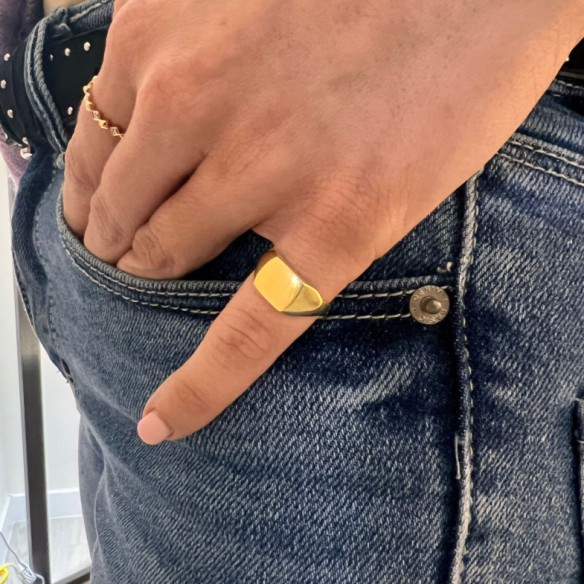 Anello Seal Oro Donna Piccola piazza - ANELLI