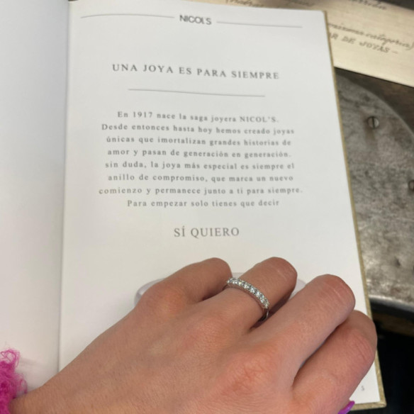 Alianza Diamantes 0.40 Eloise Line - Alliances brillantes
