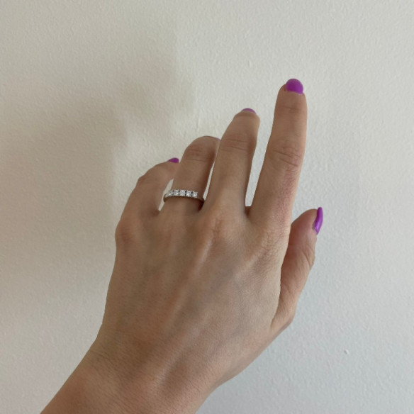 Alianza Diamantes 0.40 Eloise Line - Brilhante