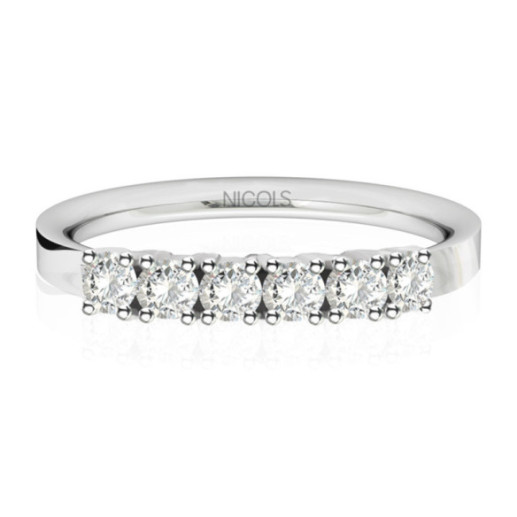 Alianza Diamantes 0.48 Eloise Line - Alianzas de Brillantes