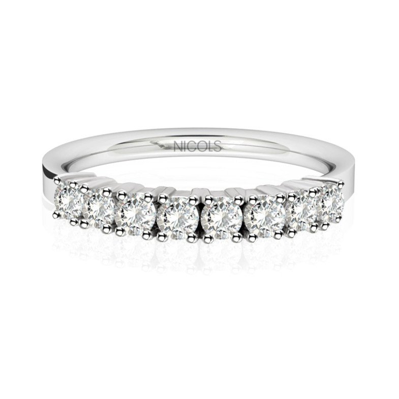 Alianza Diamantes 0.64 Eloise Line - Alianzas de Brillantes