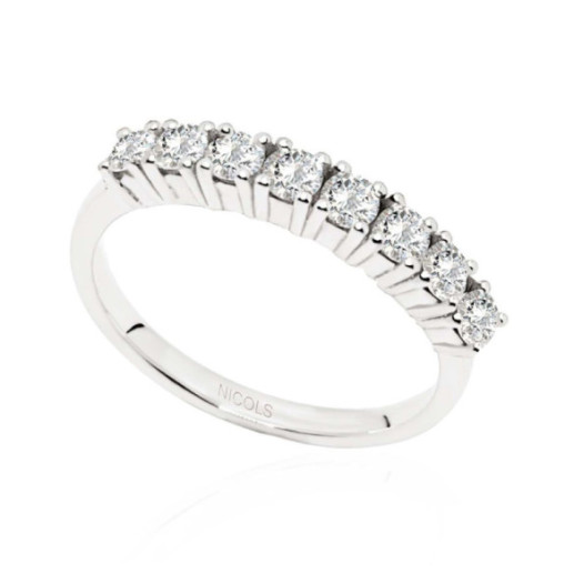 Alianza Diamantes 0.64 Eloise Line - Alianzas de Brillantes 2