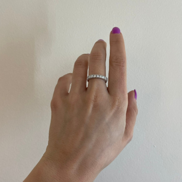 Alianza Diamantes 0.72 Eloise Line - LES ANNEAUX