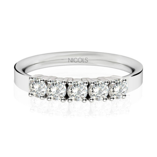 Alianza Diamantes 0.50 Eloise Line - Brillant