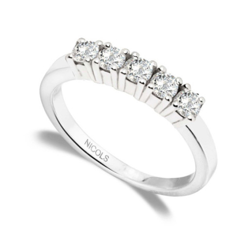 Alianza Diamantes 0.50 Eloise Line - Brillant 2