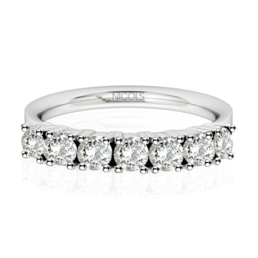 Alianza Diamantes 0.70 Eloise Line - Alianças brilhantes
