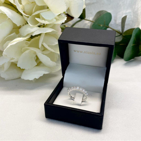 Diamond Wedding Ring 0.70 Eloise Line - Brilliant Cut Wedding Ring
