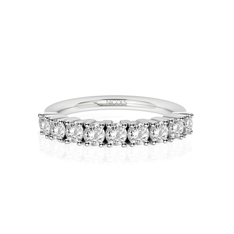 Alianza Diamantes 0.90 Eloise Line - Talla Brillante
