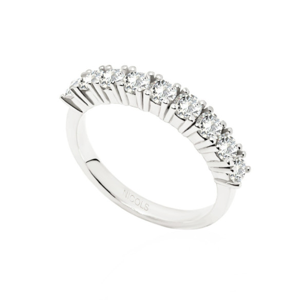 Alianza Diamantes 0.90 Eloise Line - Brilhante