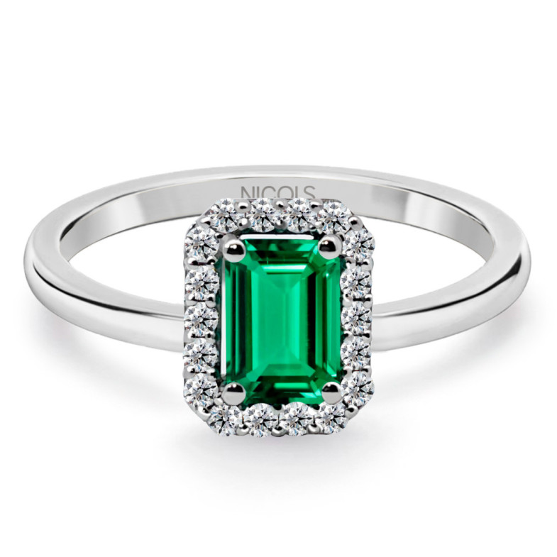 Anillo Esmeralda Sunset 0.65 Ct - ANILLOS
