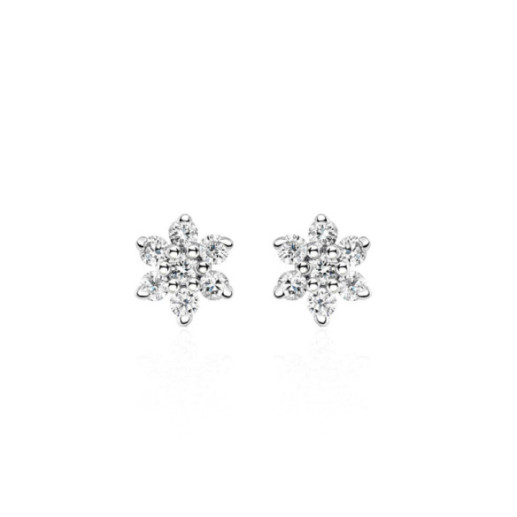 Pendientes Diamantes Estrella 0.14Ct Reina - sleepy