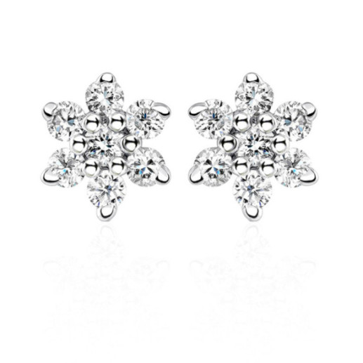 Pendientes Diamantes Estrella 0.42Ct Reina - verschlafenes