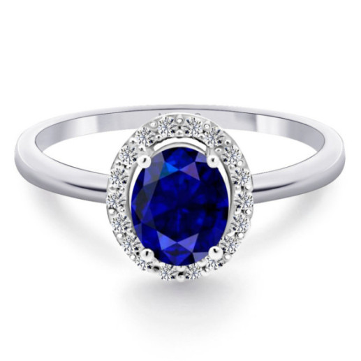 Anillo Zafiro Dalia Sunset 1.00Ct - LES ANNEAUX