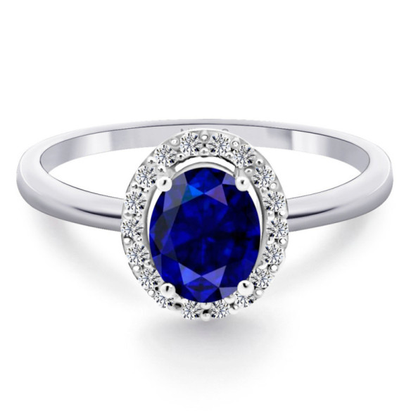 Anillo Zafiro Dalia Sunset 1.00Ct - ANILLOS