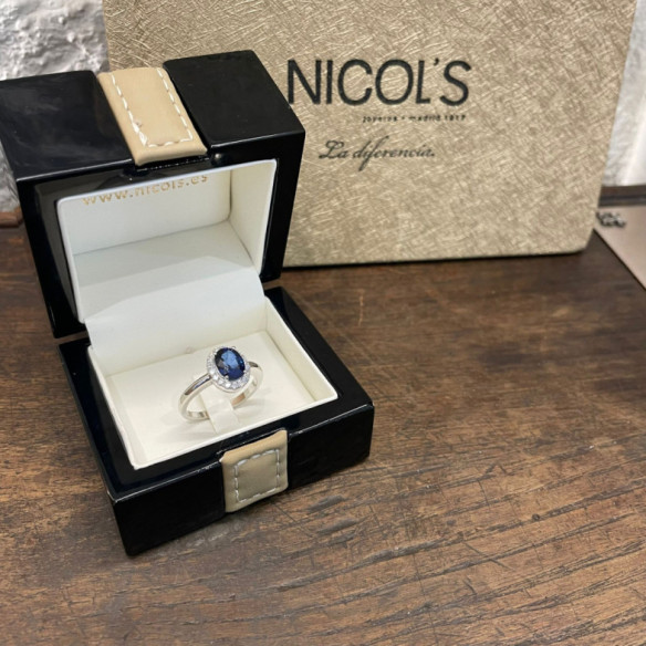 Anillo Zafiro Dalia Sunset 1.00Ct - ANéIS